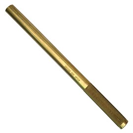 Wilde Tool BD2432/HT 3/4" X 12" Brass Drift Punch - Hang Tag