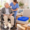Center Cutout Seat Cushion for Senior Seating Comfort – Soft