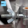 M16 Wing Nuts (Pack of: 2) DIN 315 (American) Zinc