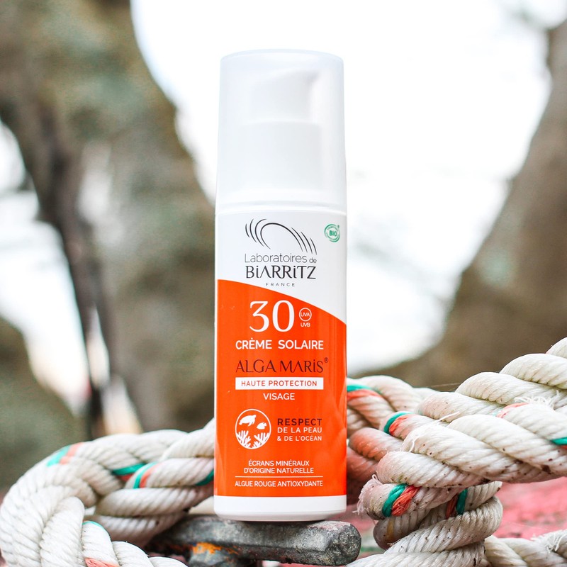 Algamaris Face Sun Cream SPF 30 Organic Certified 50