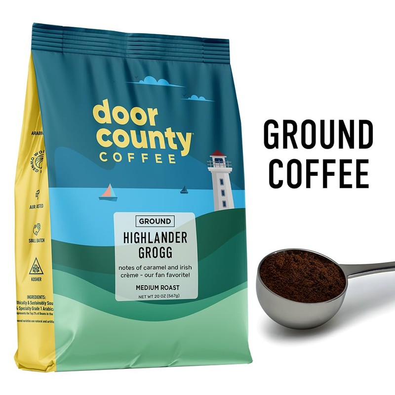 Door County Coffee - Highlander Grogg - Irish Creme and