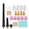 findmall 37pcs TIG Welding Torch Gas Lens Kit for WP