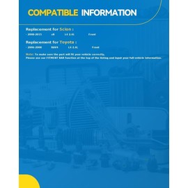 PHILTOP Front Catalytic Converter Compatible with 2006-2008 RAV4 2.4L, 2008-2015 xB 2.4L Replace# OE 16480, 641232, 40842 Direct-Fit (EPA Compliant)