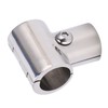 90° T Tee Tube Pipe Connector 1in/25.4mm ID Separable Stainless