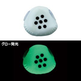 Gamakatsu Sakura Phantom Tai Tenya 1.6 oz (45 g) / No. 12 #11 Glow/Black Spot