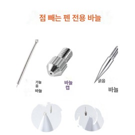 플라즈마 펜 바늘 알루미나 레이저 전용 제모기용 팁 Plasma Pen Needle Alumina Laser Hair Removal Tip, 플라즈마 펜 바늘 알루미나 레이저 전용 제모기용 팁, 기본 제모기 종류, 구리색 미세 바늘 50개 + 캡 2개, 기본 색상