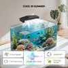 PAIZOO Aquarium Chiller Fan, Fish Tank Cooling Fan with 3