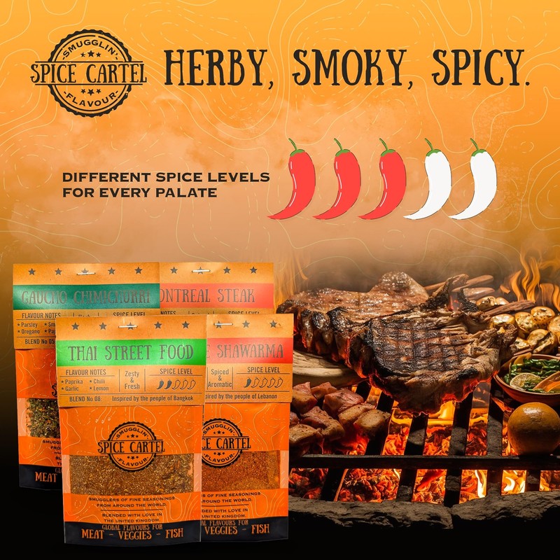 Spice Cartel's Lemon Pepper Seasoning Blend.100g Resealable Pack Seasons 3kg+