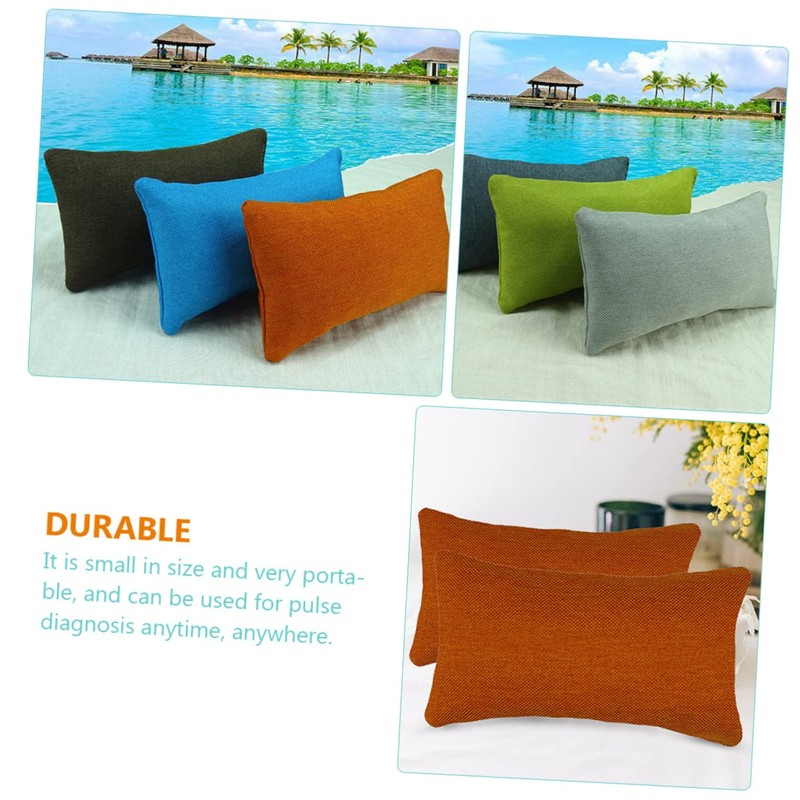 ABOOFAN 2 Hand Pillow Professional Wrist Pillow Multi-Function Pulse Pad