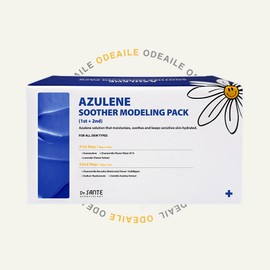 Doctor Sante Dr. Sante Modeling Azulene Soother Modeling Mask Pack (10 servings) Soother Modeling (10 servings) + pack tool included / 닥터상떼 모델링 아줄렌 수더 모델링 마스크팩 10회분 수더모델링 10회분+팩도구증정