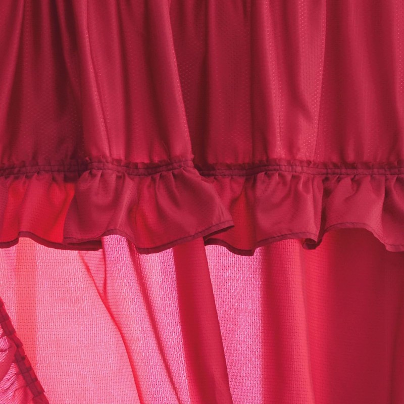 Stoneberry Home Ruffled Window Curtain Set, 70" x 45" Curtain