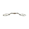 AK Loose Ring Rotary Curved Snaffle Horse Riding Bits AKRS-2618