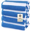 Utopia Towels 4 Pack Cabana Stripe Beach Towel, 30 by