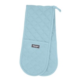 Love Colour Double Oven Gloves - Duck Egg, Blue