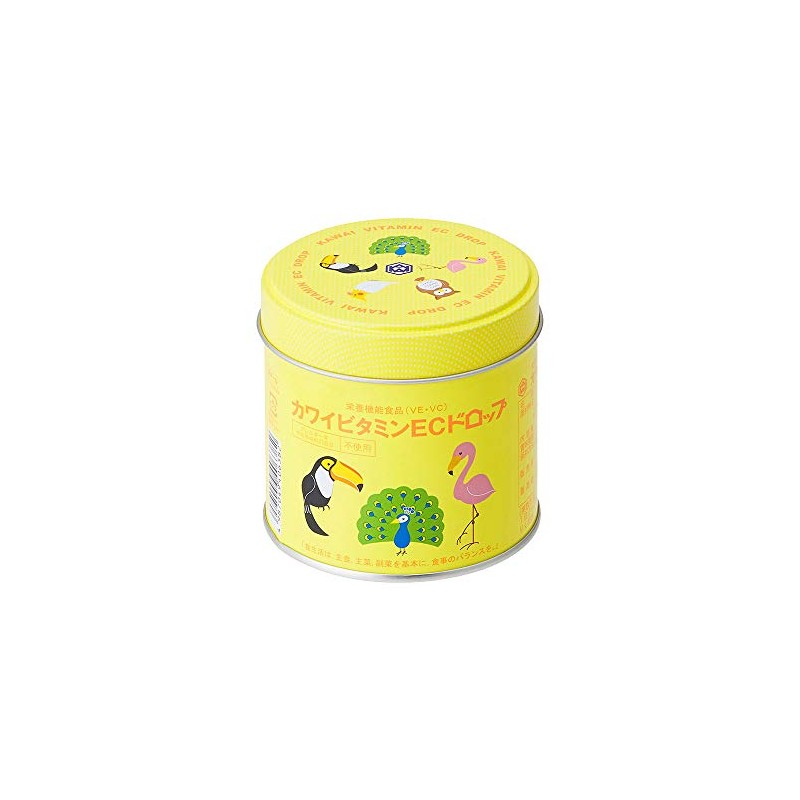 Liver Oil Drop, Kawaii, Vitamin EC Drop, 180 Tablets
