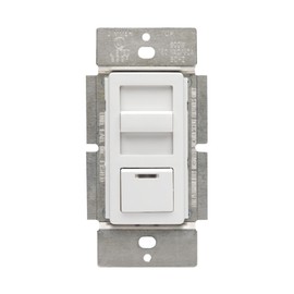 Leviton IPF05-1LZ IllumaTech 5A Full Range Preset Fan Speed Control, Single Pole and 3-Way, White/Ivory/Light Almond