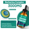 owegel Berberine HCL Supplement with Ceylon Cinnamon - Highly Absorbable