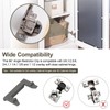 10 Pack 86 Degree Angle Restrictor/Restriction Clip for Soft Close
