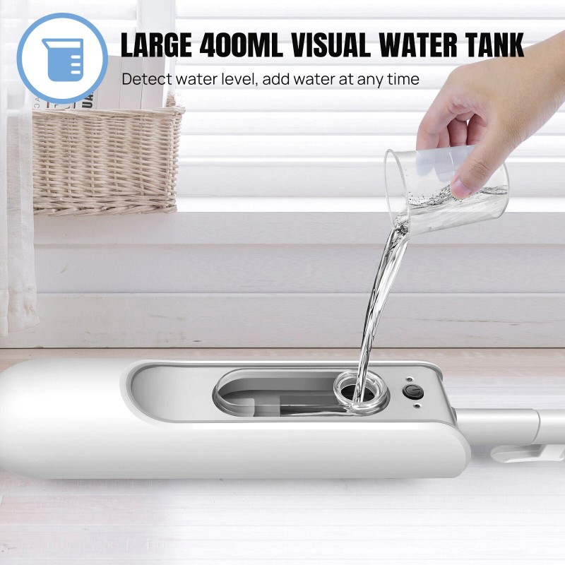 DAYPLUS 1500W Hot Steam Mop Cleaner Floor Carpet Window Washer