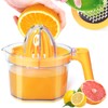 Citrus Juicer 4-in-1 Manual Juicer, ChefVille MJ02 Multifunctional Hand Juicer,