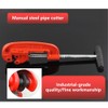 ELAIRUA Heavy Duty 1/8-2 Inch Pipe Cutter - Sharp and
