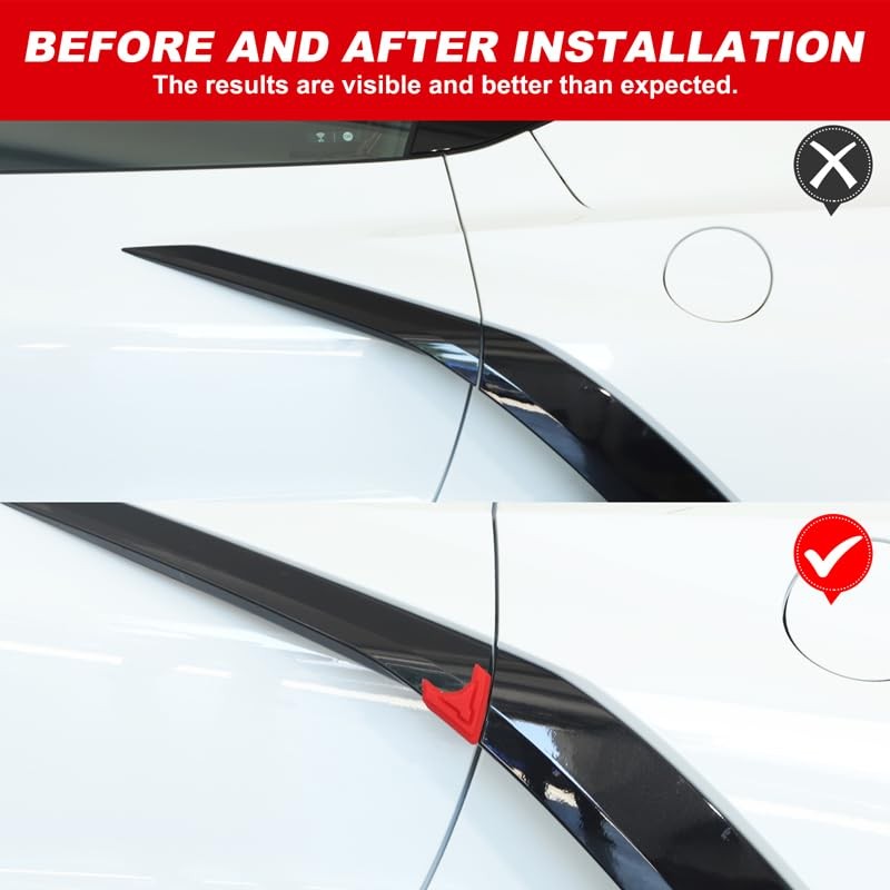 for Corvette C8 Door Edge Corner Covers Side Door Edge