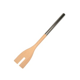 Fackelmann 30375 Salad Fork Beech Wood and Stainless Steel Handle Salad Servers Wood Stainless Steel 34 x 6 cm