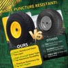 Wiltire 15x6.00-6 Tire and Wheel Assembly (2 Pack),Replacement Riding Lawn