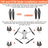 Pack of 8 Propellers for Mini 3, Slightly Quiet Stable