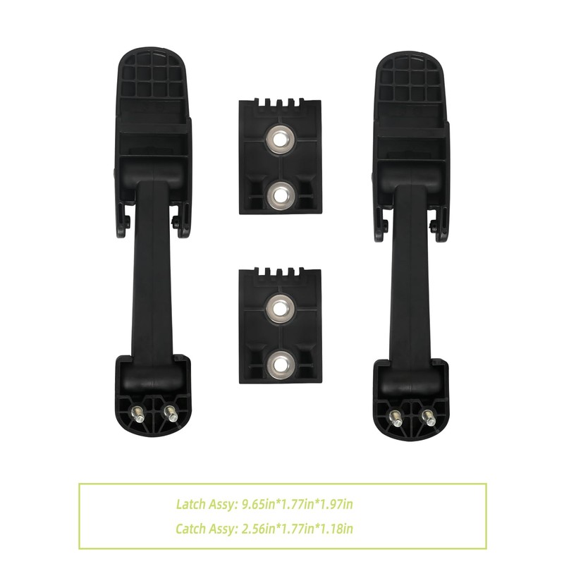 Hood Latch with Catch Bracket 2PCS Compatible with Hummer H2
