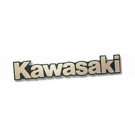 Kawasaki Tank Emblem S Gold J2012-0004-A