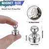 MAGXCENE 100 Pack Neodymium Fridge Magnets, Strong Magnets for Whiteboard,