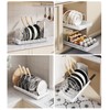 Pull Out Pots and Pans Organizer Under Cabinet, Sliding Lid