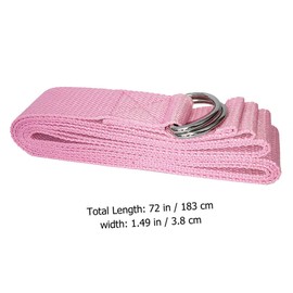 BESPORTBLE 1pc Yoga Resistance Band Lightweight Stretching Strap for Yoga Fitness Bodybuilding Portable Exercise Tool for Home and Travel