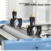 2PCS Planer Blade Setter, Adjustable Magnetic Planer Blade Setting Jig,