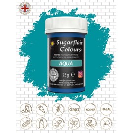 Sugarflair Paste Colour - Pastel Aqua 25g