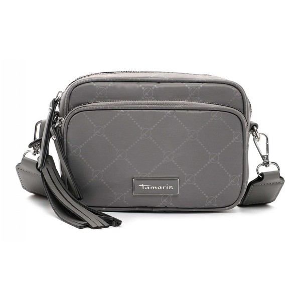 Tamaris TAS Lisa 32396 Women's Shoulder Bag with Print, gray,