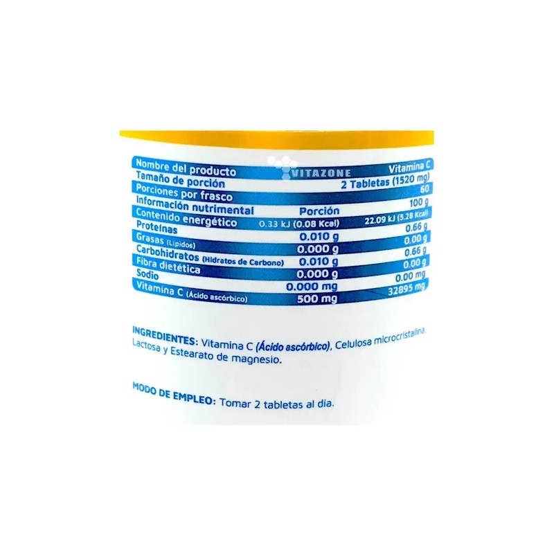 Vitamina C 120 Tabletas Vidanat