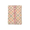 Mini Zipper Pouch (Pink, Plaid)