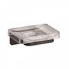 Matte Window Soap Dish Black