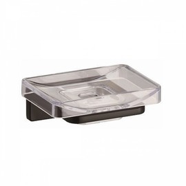 Matte Window Soap Dish Black