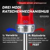 GEINXURN 19-Piece Ratchet Screwdriver and Bit Holder Removable Ergonomic Handle