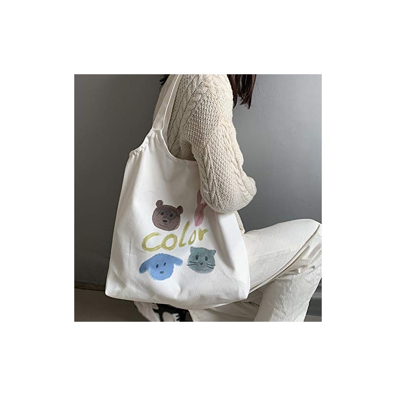 Cute Canvas Bag, Tote Bag, Large Capacity, Shoulder Bag, Bag