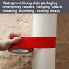COSIMIXO 5-Pack Red Heavy Duty Duct Tape, 2 inches x