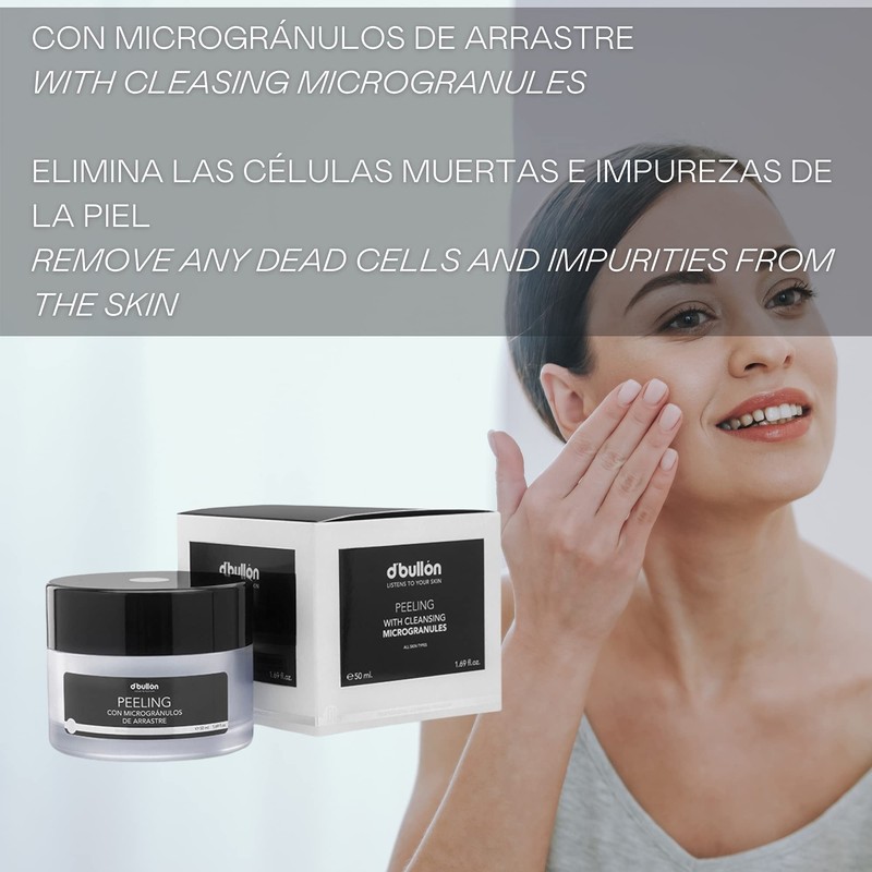 D 'bullón Facial Scrub with Micro Granules – 50 ml