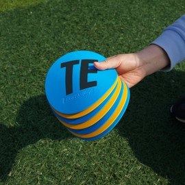 Eco Walker Football Linemen Position Flat Spot Markers: Precision, Durability, and Portability for Enhanced Training (WHITE)