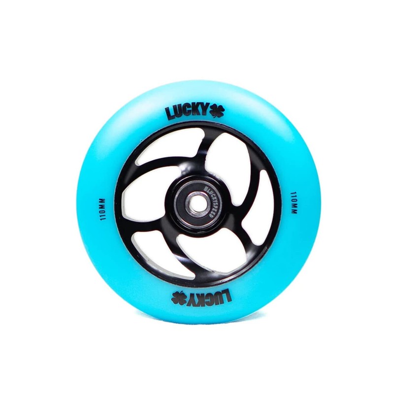 Lucky Torsion Stunt Scooter Wheel (110 mm - Teal/Black)