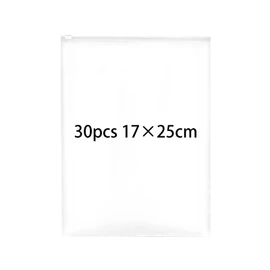 Zip Bag Large, transparent, Sock pocket