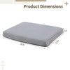 Joyibay Shower Seat Cushion 16x12x2, 45d Mesh Pad, Non-Slip Waterproof