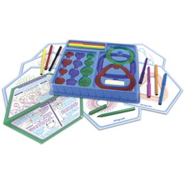 Spirograph — Fun Shapes Drawing Art Set — Classic Spirograph Gear Play With New Shapes — For Ages 8+